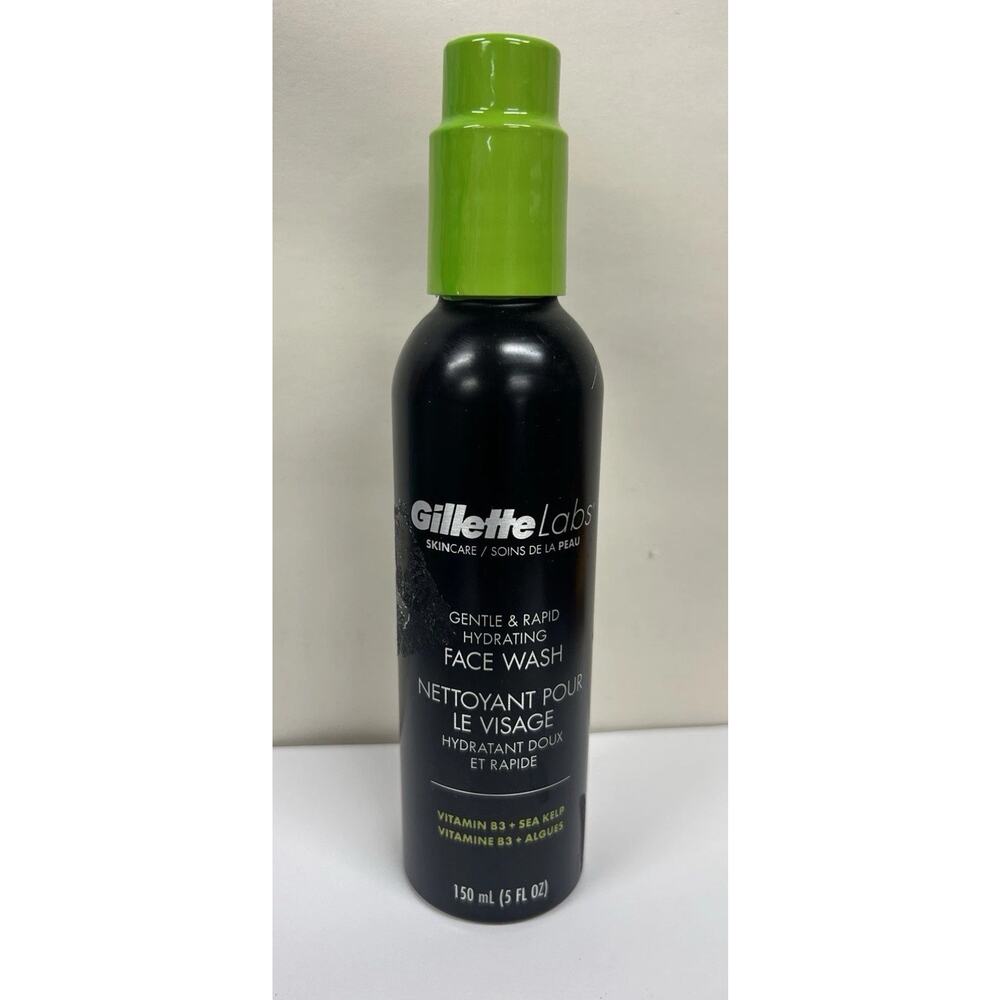 Gillette Labs Quick Rinse Shave Foam, Vitamin B3 + Sea Kelp 5oz